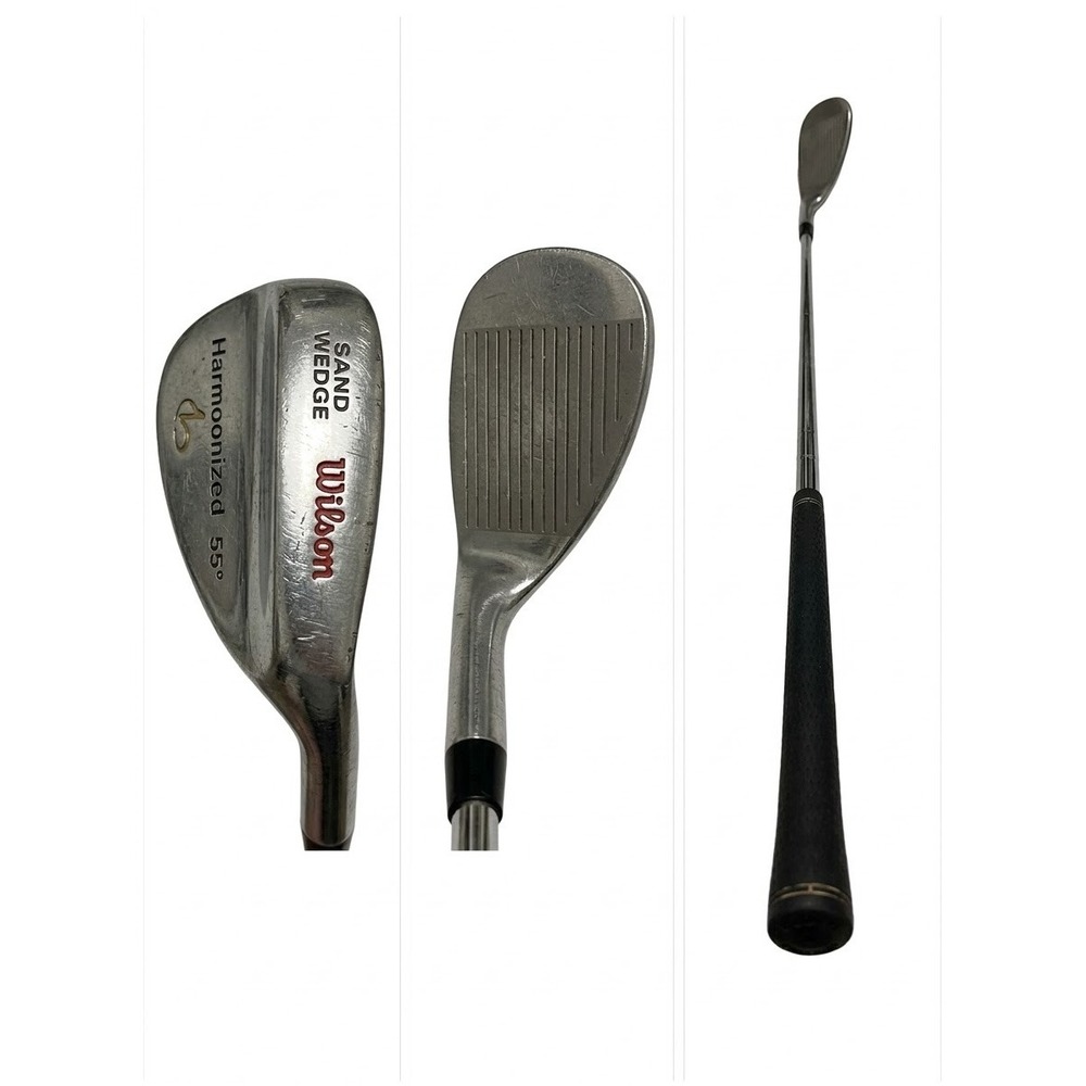 Wilson Harmonized 55 Degree Sand Wedge Right Handed Steel Shaft Golf Club
